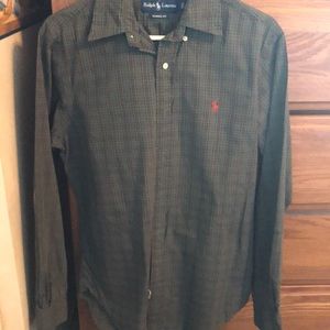 Dark green Ralph Lauren button down